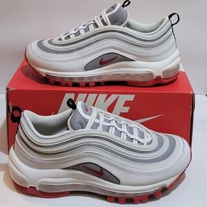 Nike Air Max 97 GS 'White Bullet Running Shoes